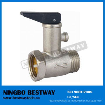 Válvula de alivio de seguridad del calentador de agua de latón (BW-R15)